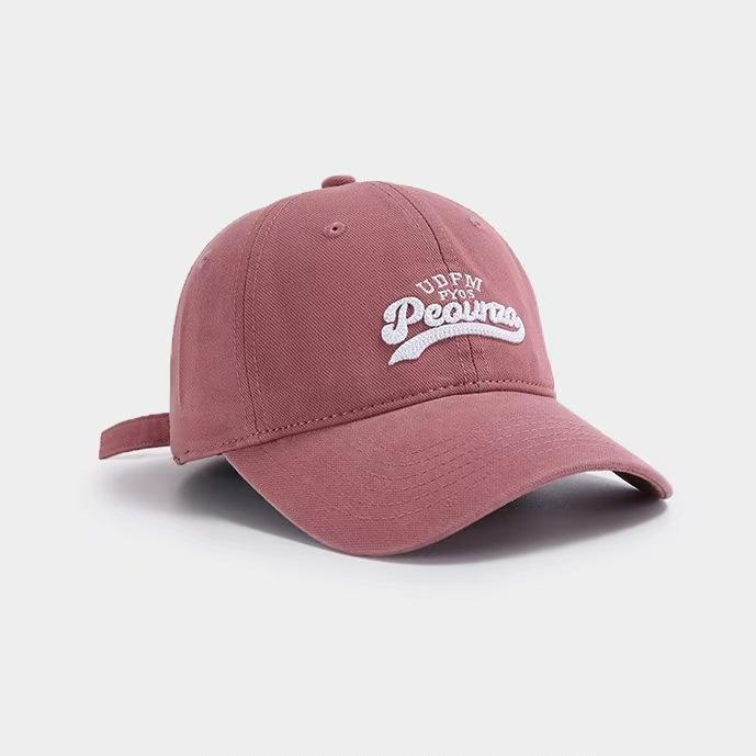 Women's New Big Head and Baseball Cap Showing Face with Small Korean Version Casual and Versatile Couple Baseball Cap Men