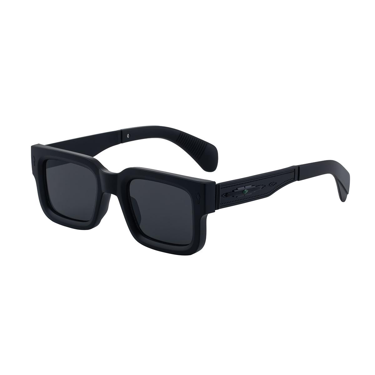 JYL TS Мужские Квадратные Поляризационные - Ретро Модные Солнцезащитные Очки ZS-98356P c-2140 киноварь