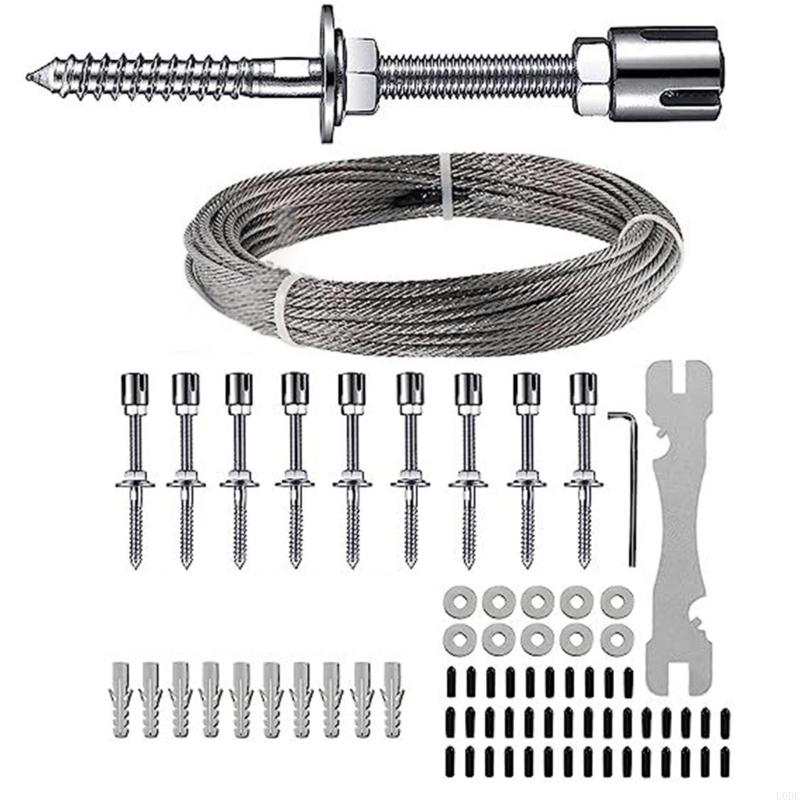 

52 Inch Stainless Steel Garden Climbing Wire Rope Heavy Duty Corrosion Resistant Outdoor Support China Mainland