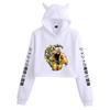 Jojo's Bizarre Adventure Cat Ear Hoodie Jacket for Women