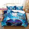 Conjunto de Roupa de Cama The Case Study of Vanitas Tamanho Solteiro Twin Full Queen King Roupa de Cama para Adulto Criança Quarto Conjuntos de Capa de Edredom Estampa 3D Anime