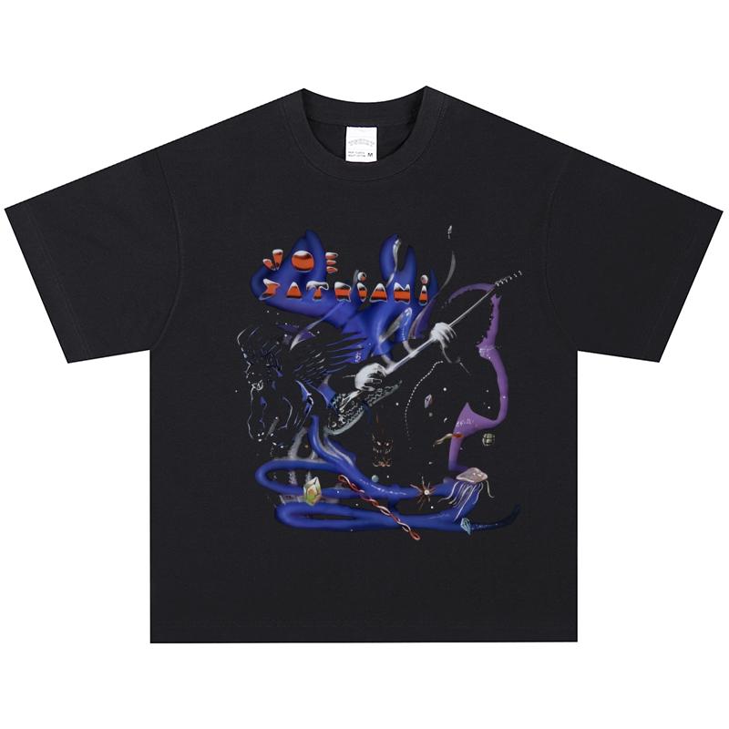 Joe Satriani T-Shirt, Soft Fabric Casual Daily Wear XXXXL