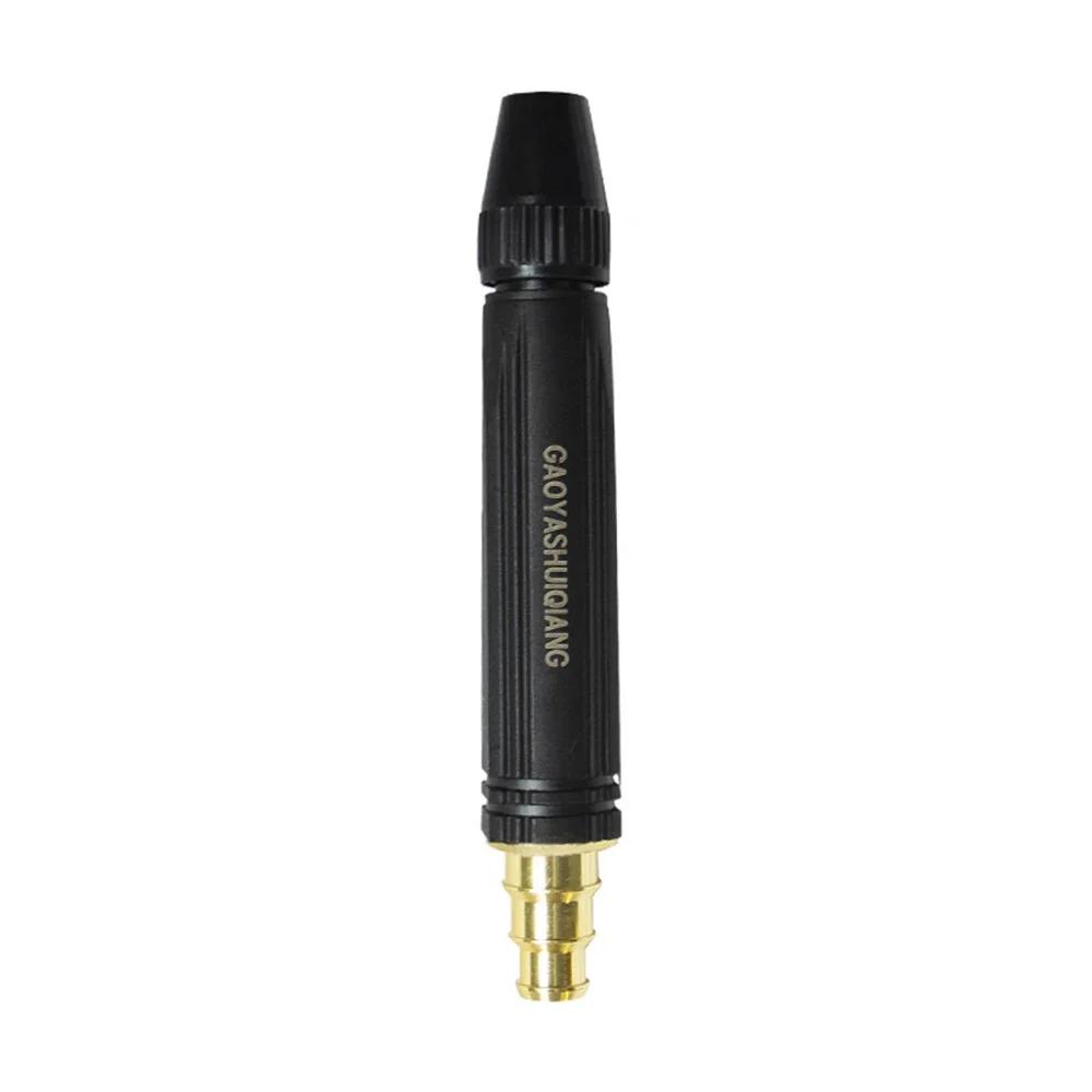 

High-pressure Water Gun Black Pagoda Alloy Nozzle Plastic Body Direct Spray Car Wash Garden Cleaning Portable Durable Heavy-duty