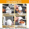 Chicken-patterned Egg Boiler, Holds 4 Eggs, Microwave Safe, Makes Soft-boiled, Hard-boiled Eggs, Easy To Use, Safe, and Cute Cooking Equipment (A)