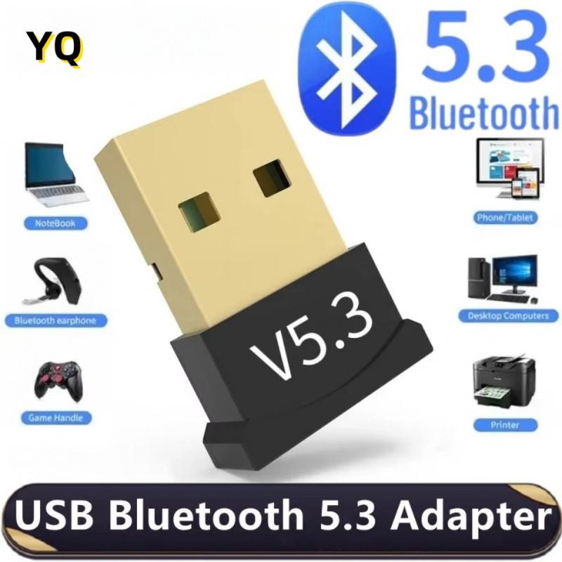 USB Bluetooth 5 3 Adapter Wireless Dongle For PC Laptop Speaker Audio Receiver USB Transmitter Compatible With 5 1 Devices