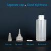 10Pcs 30-100ml Empty Plastic Glue Bottles PE Material with Screw Lids Squeeze Liquid Drop Bottles For Ink Oil  Pigment Container