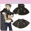 Black Clover Asta Cosplay Costume With Polyester Fabric For Halloween Anime Role Play