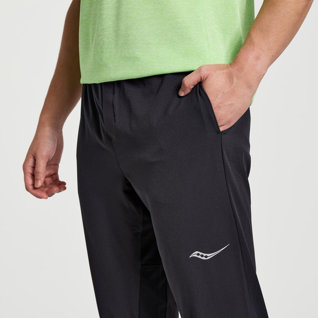 [saucony] Men's Boston Woven Pants SAM800348-BK
