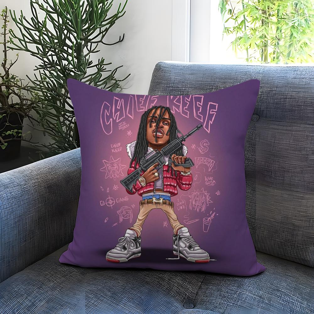 Moderne C-CCheif Keef Kissenhülle Bequem Wendbare Kissenhülle Ideal für Auto Sofa Schlafzimmer & darüber hinaus