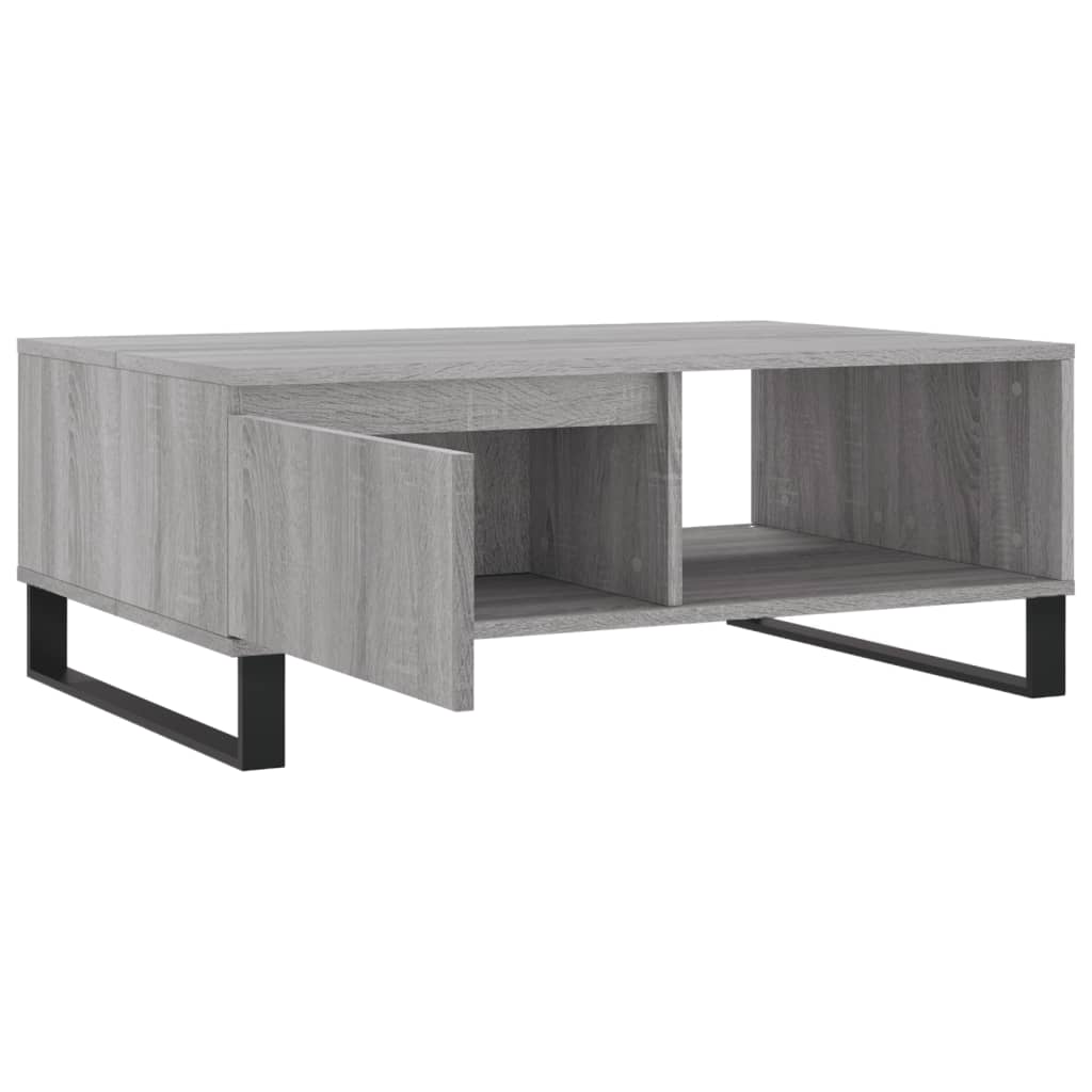 Coffee Table, Grey Sonoma Oak, 90x60x35 Cm