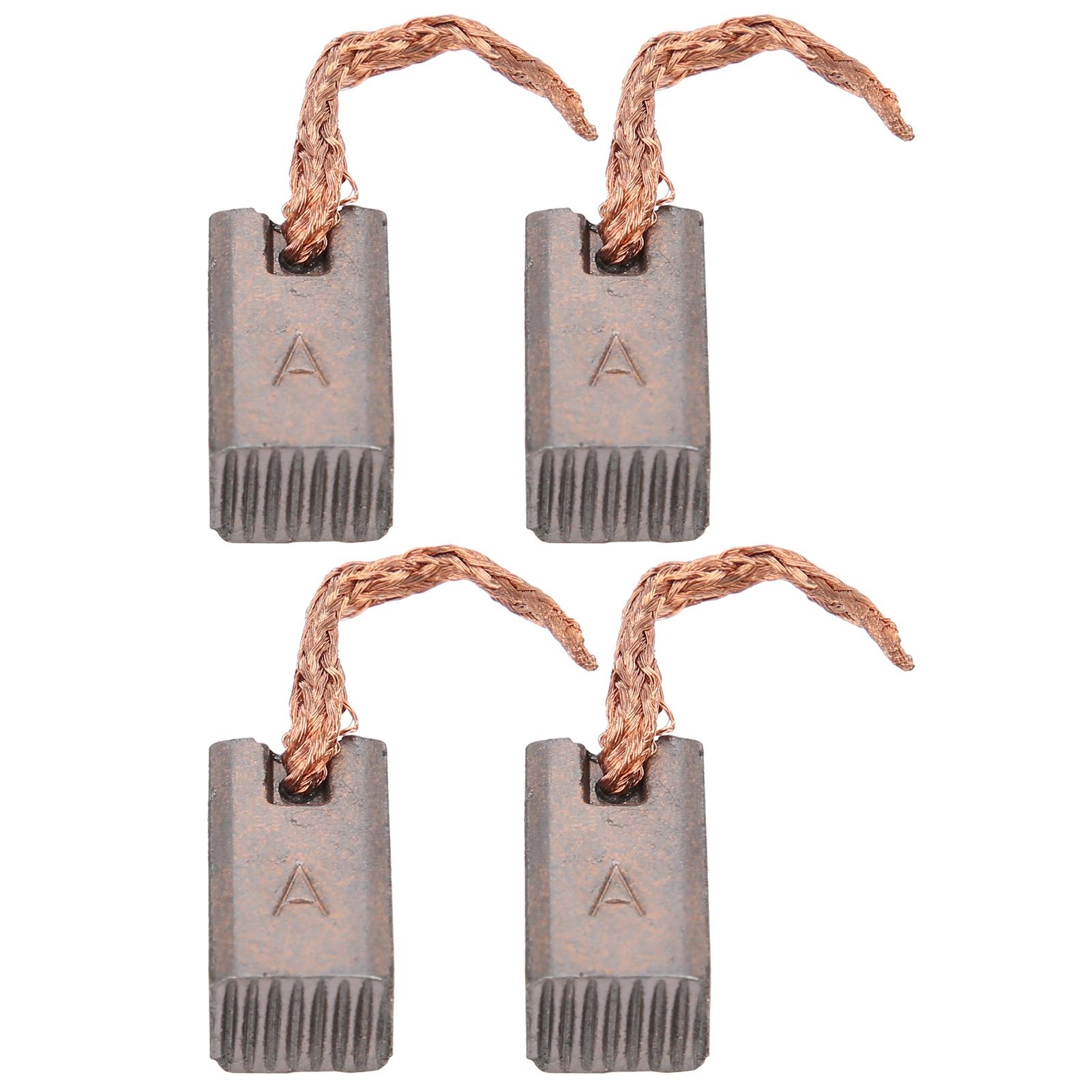 

4 шт. сменные угольные щетки для высокоскоростного двигателя 1020 с хорошей адсорбционной способностью