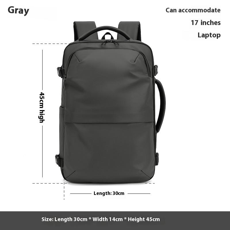 Men's Backpack Multifunctional Travel Bag Vacuum Compression Waterproof Business Travel New Computer Backpack Large Capacity