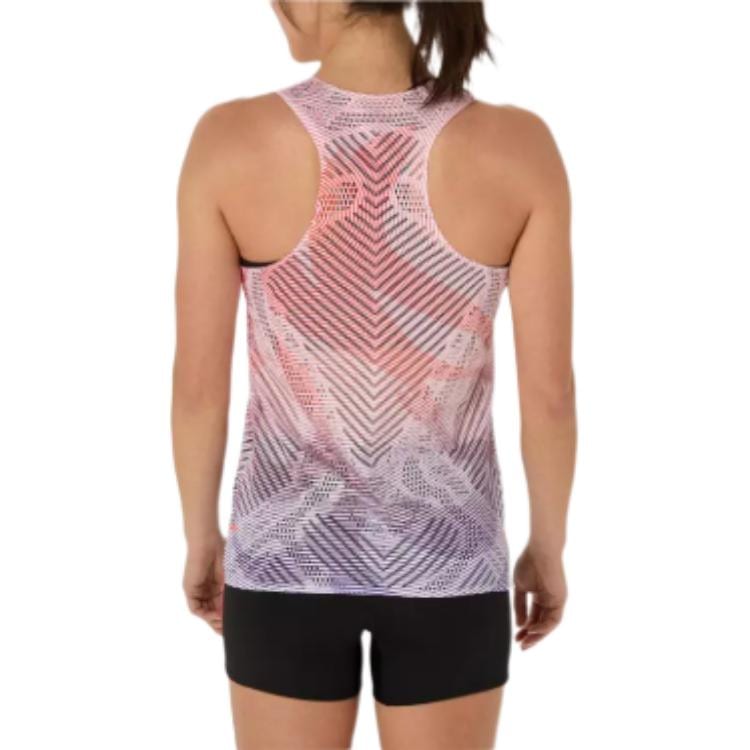 ASICS Tank Tops Women's Shimmery Red Racerback 2092A532-605