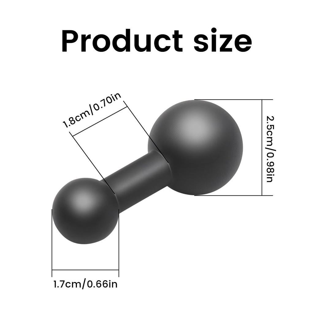 Biqing Ball Mount Base 25 To 17mm Ball Ball Mount
