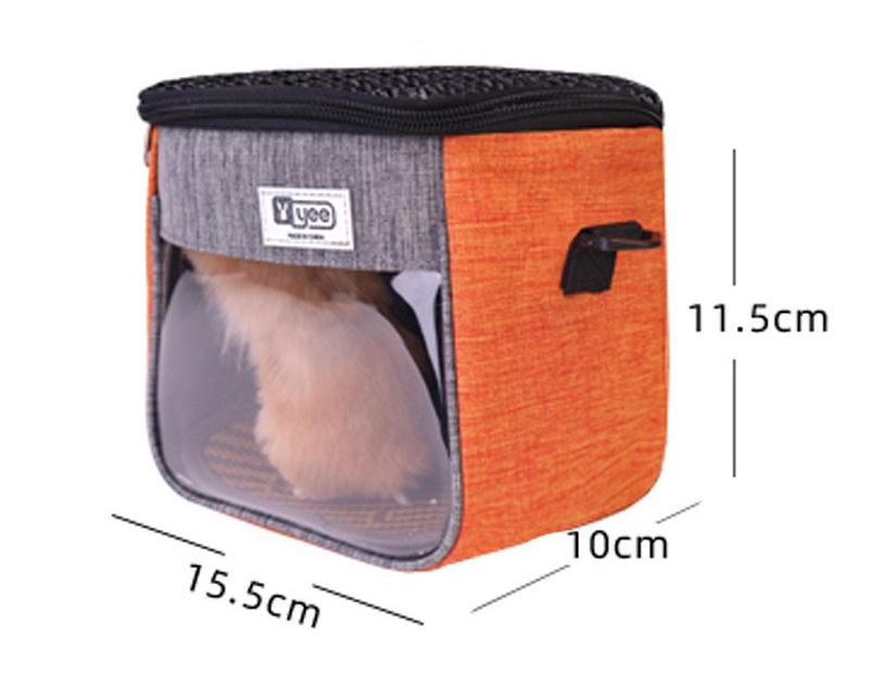 

Pet Outdoor Backpack Hamster Rabbit Outdoor Bag Summer Portable Breathable Outdoor Cage Scratch Resistant Large Space