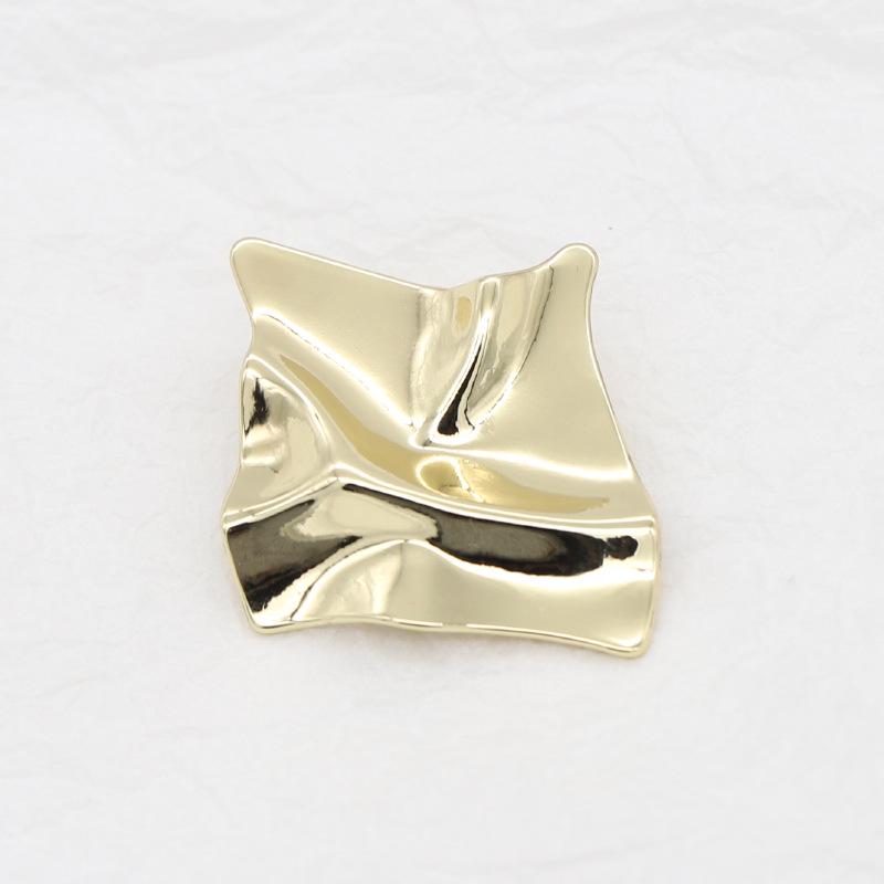 

Женские модные металлические пуговицы для пальто: Тонкий плиссированный дизайн для костюма, свитера, куртки или ветровки – декоративный и стильный.