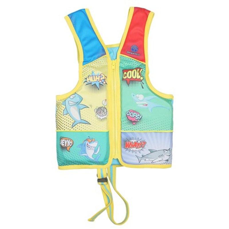 Letnie dziecięce kamizelki ratunkowe bez rękawów do pływania dla dzieci Chłopcy dziewczęta Regulowane kamizelki ratunkowe Cartoon Balanced Flotation Swimsuit