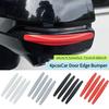 4/6 Piece Universal Front Rear Bumper Corner Protector Guard Car Anti-collision Protection Decoration Strip Car Accessories