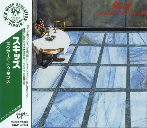 

CD SKIDS - Scared To Dance VJCP23104 Virgin, Virgin 1991 Japan Rock Used