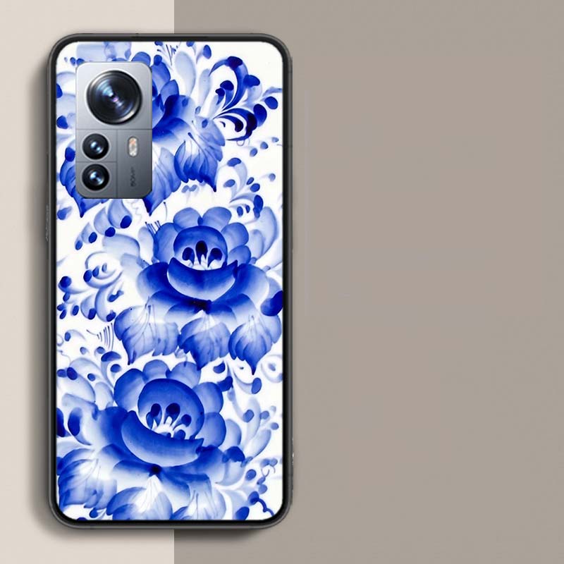 

Blue white Porcelain Pattern Phone Case For Redmi Note 15 Pro 5G 14 13 12 Pro Plus 11 11T 11E 11S 10 Pro 10S 9 9S Cover Cell Cle Redmi Note 14 4G