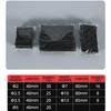 127pcs Heat shrink Tubing Thermoresistant Tube 2:1 Wrapping Kit Electrical Connection Wire Cable Insulation Sleeves