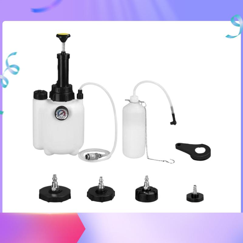 Brake Bleeder 3L Pressure Brake Bleeder Oil Change Bottle Single-Person Automotive Maintenance Tool For Professionals Working