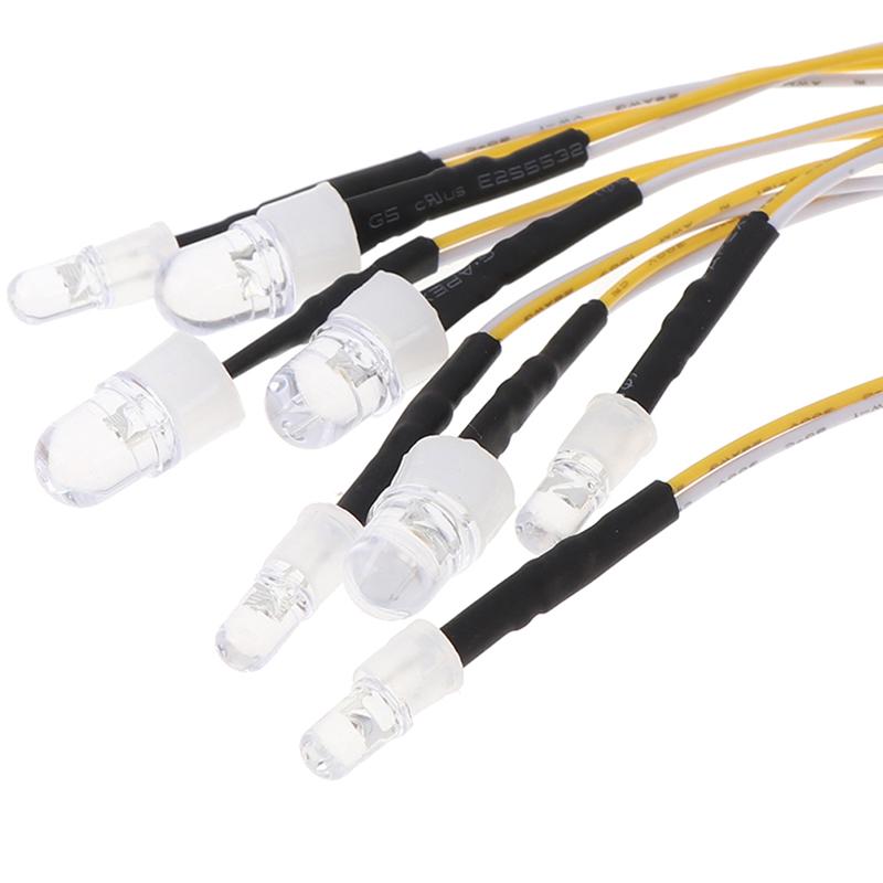 8 Led Light 2 White 2 Red 4 Yellow For 1/10 1/8 Rc Crawler Tamiya Axial Scx10