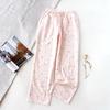 Women's Cotton Sleep & Home Pants - Lightweight, Breathable, Long, Unisex Style for Spring/Summer/Autumn