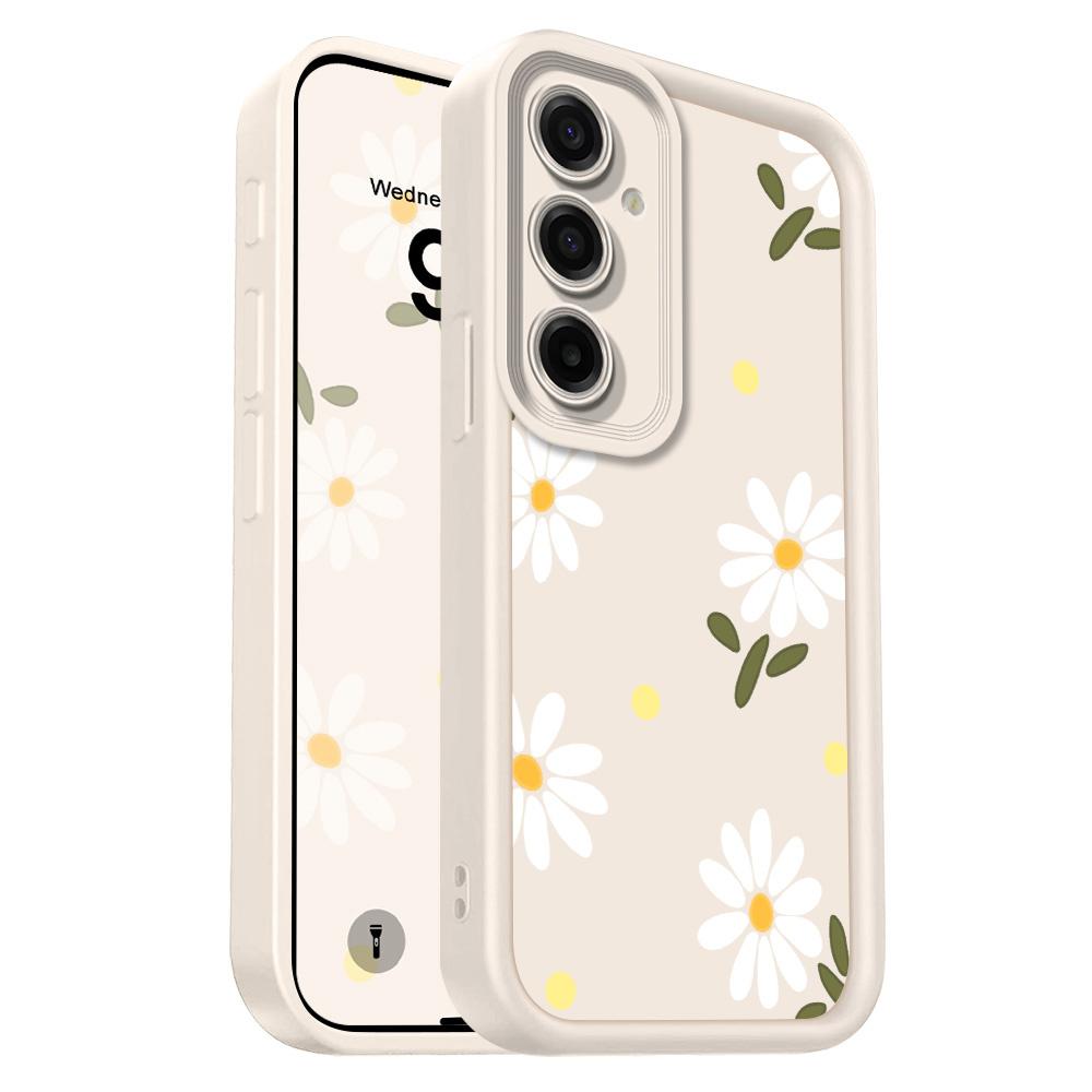 

Falling Daisies Phone Case For Samsung Galaxy A37 A17 A07 A56 A36 A26 A16 A06 A55 A35 A25 A15 A05 A05S 4G 5G Staircase Soft Cove Samsung A36