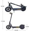Emoko A19 Electric Scooter Foldable 500W 36V 15Ah 12 Inch Air Tires Folding E-scooter Hydraulic brake + E-ABS 35kmh