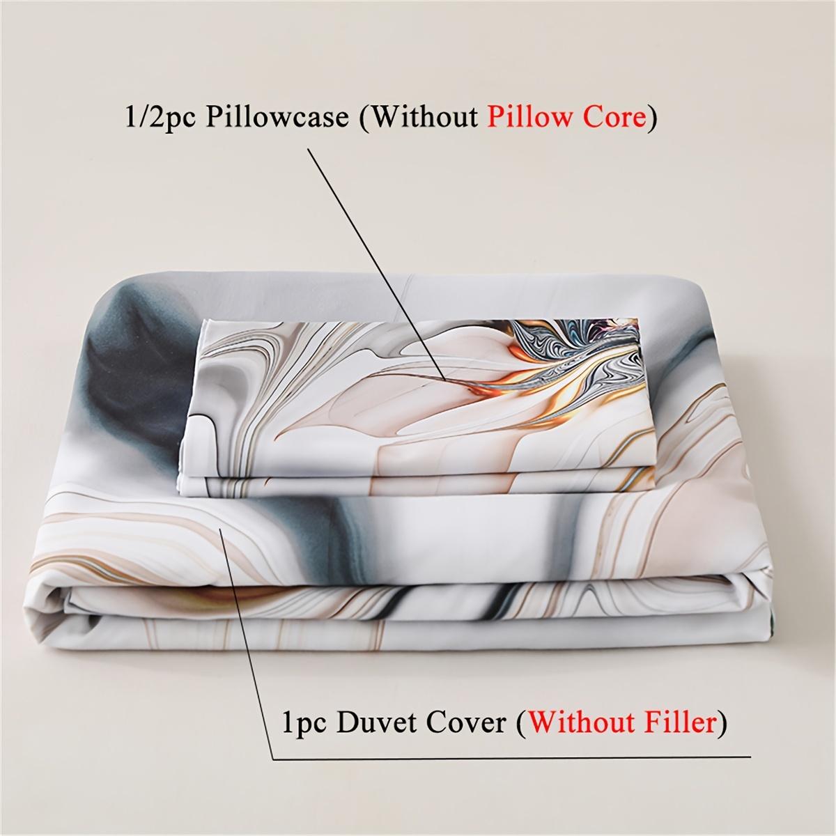 Психоделический цветочный комплект пододеяльников 3D постельное белье для декора комнаты — фото 6