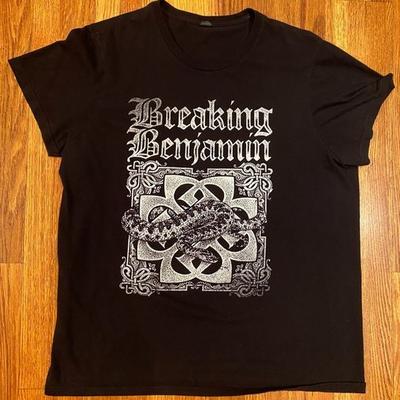 Breaking Benjamin Band Logo Unisex T-Shirt Volle Größe S-5XL Unisex T-Shirt