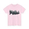 Wildtier Angeln T-Shirt, Kiefern Angler Naturfreunde Shirt