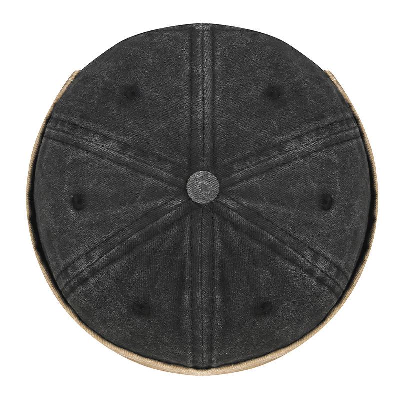 Retro Used Look Colorblock Dome Hut - Unisex Hip Hop Stil