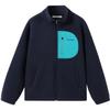 Boys' Lamb Wool Colorblock Raglan Warm Jacket