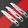 Utility Knife All Steel Thickened Stainless Steel Cutting Paper Wallpaper Knife Industrial Grade Ultra-sharp Durable Metal Blade