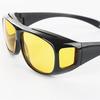 Night Vision Driver Goggles Unisex HD Non-polarized Car Driving Sunglasses Eyewear