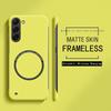 Ultra Thin Frameless Magnetic Hard PC Phone Case For Samsung A55 A35 A15 A05S A73 A53 A23 A52 A32 A22 F05 F55 M55 Protect Cover
