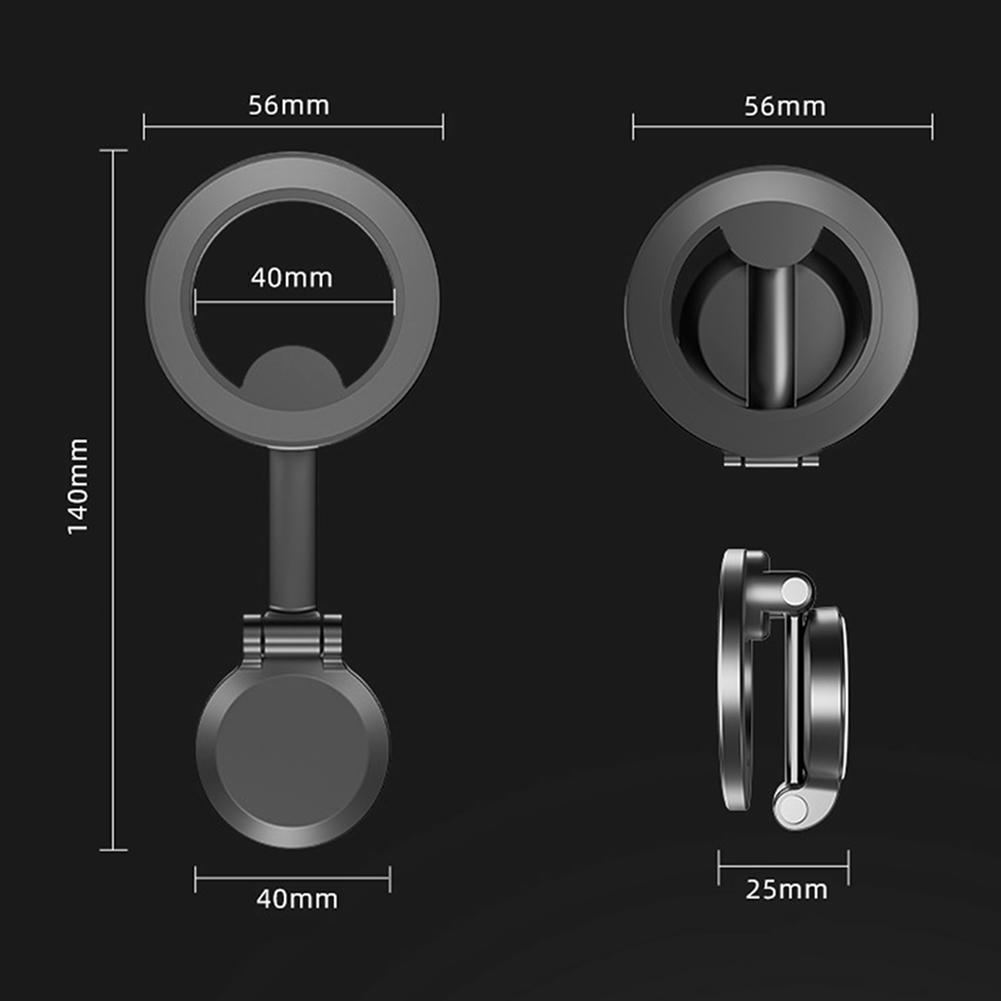 Neuer ultramagnetischer Autotelefonhalter, universeller drehbarer Smartphone-Ständer aus Legierung für das Auto, Anti-Shake-Navigationshalter fürs Auto