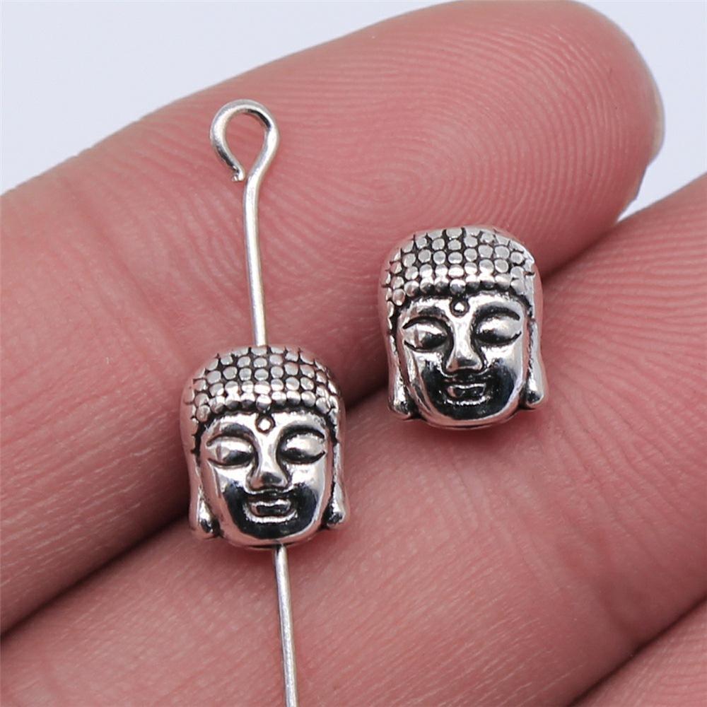 10pcs Charms Buddha Antique Silver Color Buddha Statue Pendant Charms Buddhism Buddha Charms For Jewelry Making