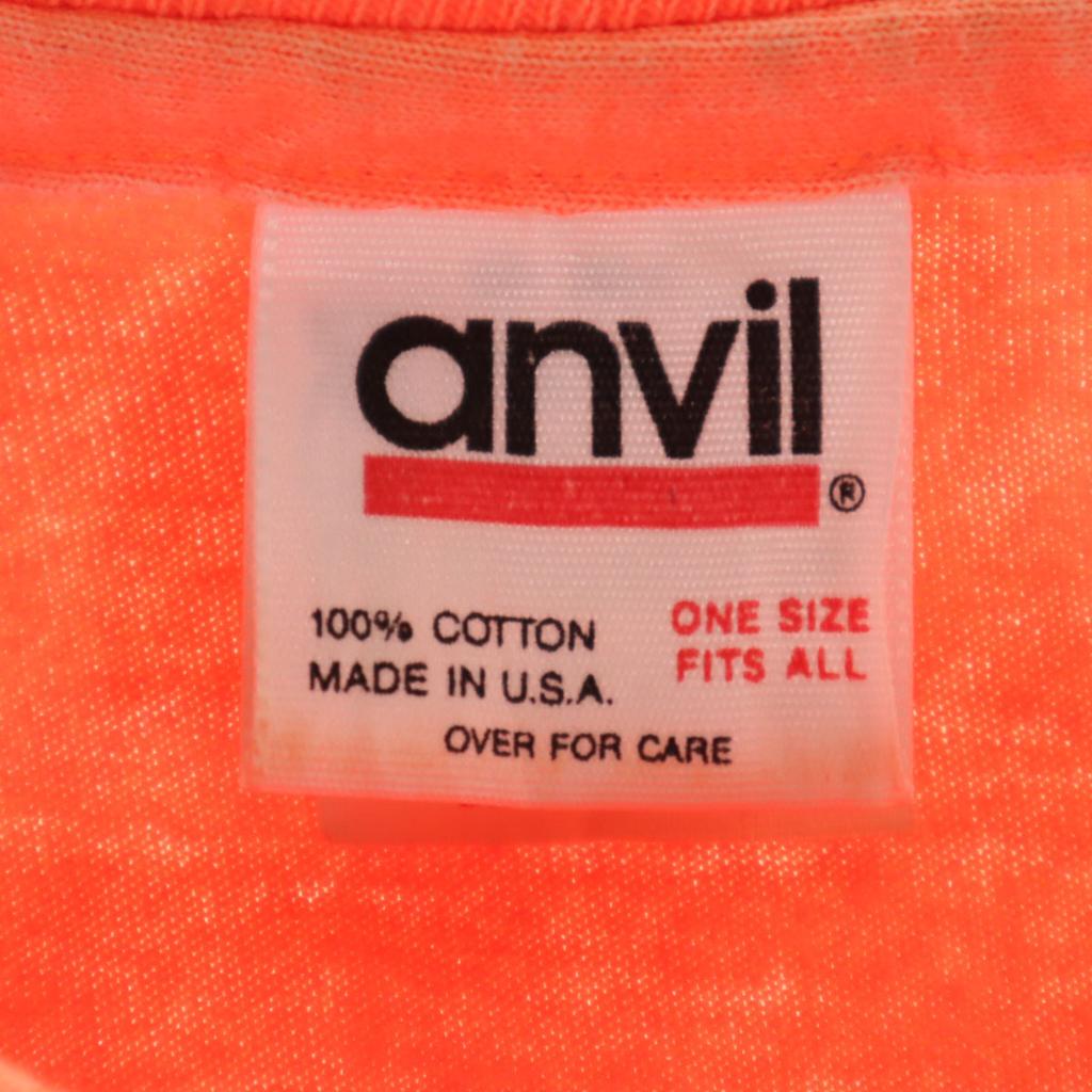 anvil 90s Made in USA Old Clementon Gun Club Short sleeve T-shirt Men's Used