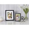 5x7 Picture Frame Set of 2 Tabletop or Wall Display Durable Wood Photo Frames Glass Included