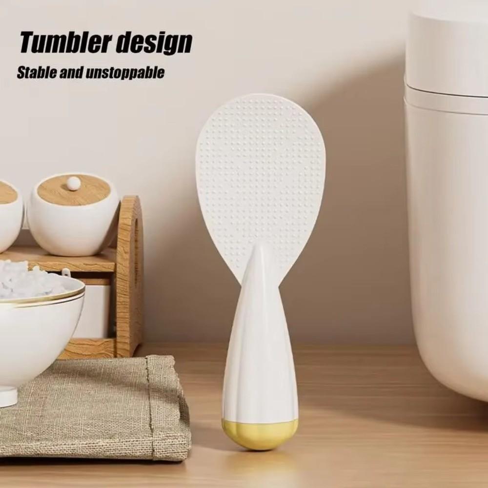 Stand-Up Design Heat-resistant Spoon Kissing Sausage Lips Rice Cooker Spoon  Dining Room