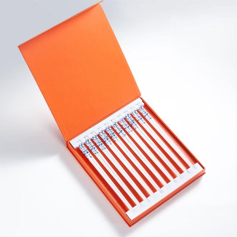 Heima Jiayuan Blue and White Ceramic Chopsticks Gift Set