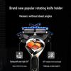 Durable Blue 5-Layer Rotating Razor: Waterproof, Scratch-Resistant, Sharp, Portable