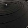 12 inch Turntable Platter Mat Rubber Silicone Turntable Slipmat Pad for All for LP Vinyl Record Players Black