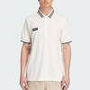Adidas Short Sleeve Polo Shirt Chalk White Men Streetwear IM8919
