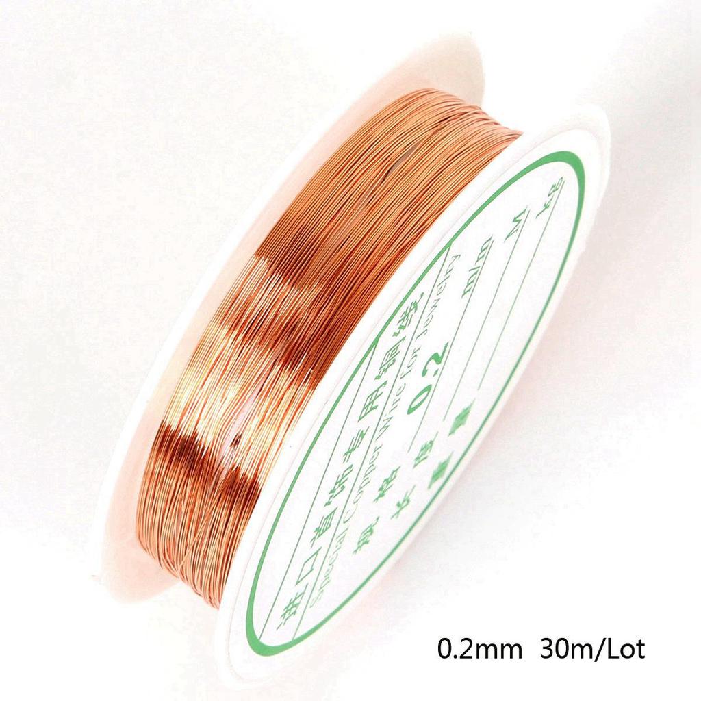 Copper Wire for Shaping, Jewelry, DIY Crafts, Hairpin Accents, and Accessories