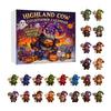 Advent Calendar 2025 Advent Calendar with 24 Acrylic Charms Pumpkin