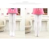 Children's White Velvet 800D Dance Pantyhose - Winter Exercise Socks for Girls